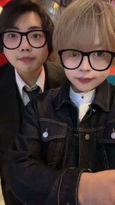 ゆきどけの後桜色